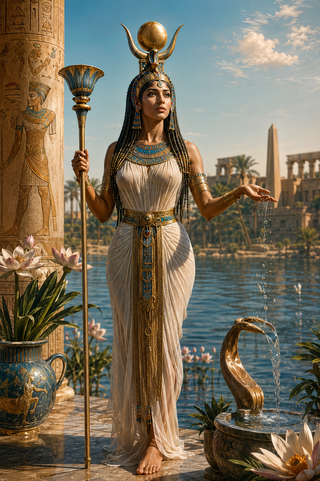 Anuket: Guardian of the Nile's Abundance