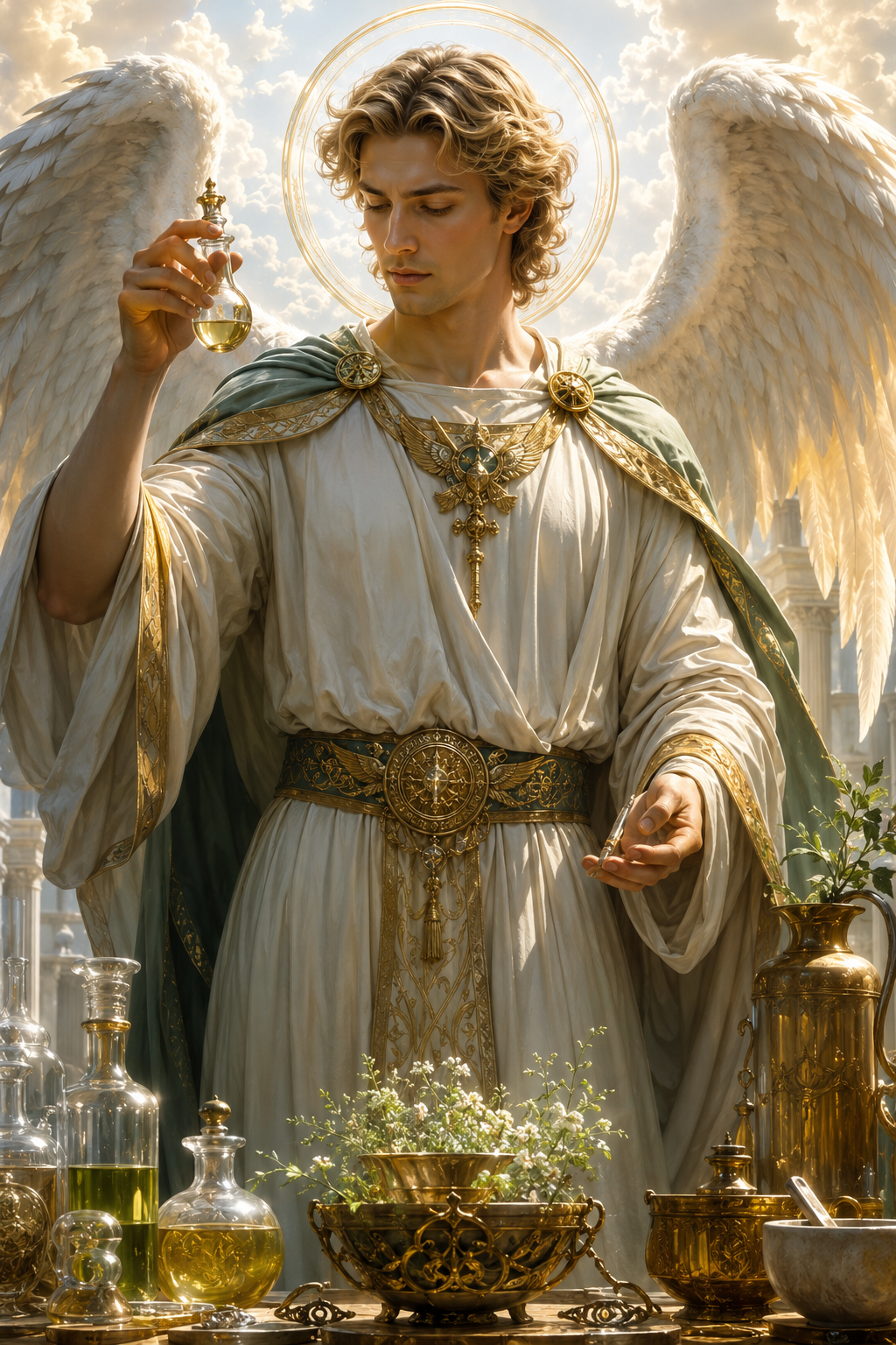 Hahasiah: Alchemical Guardian of Universal Medicine
