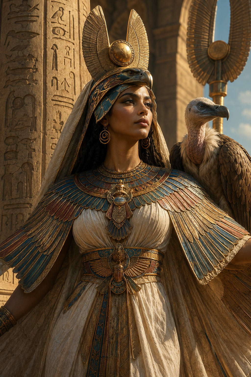 Nekhbet: Guardian of Upper Egypt and Royal Motherhood