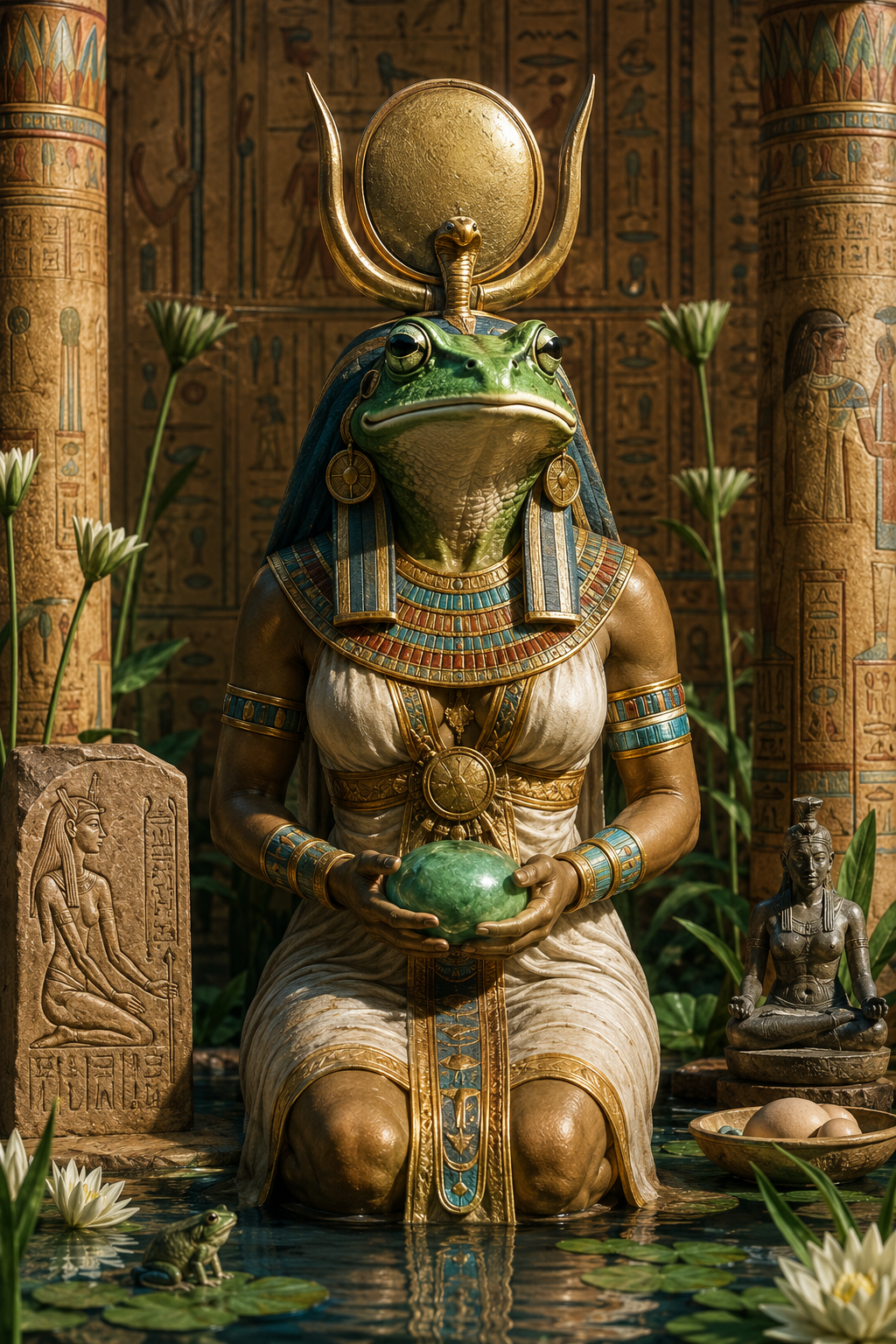 Heqet: Master of Waters and Birth