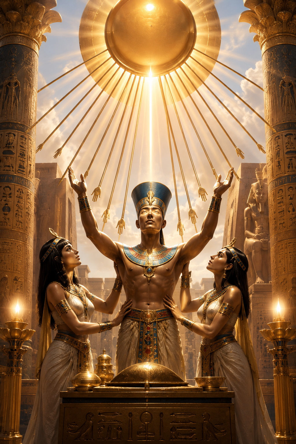 The Divine Radiance of Aten: Mastering the Solar Light