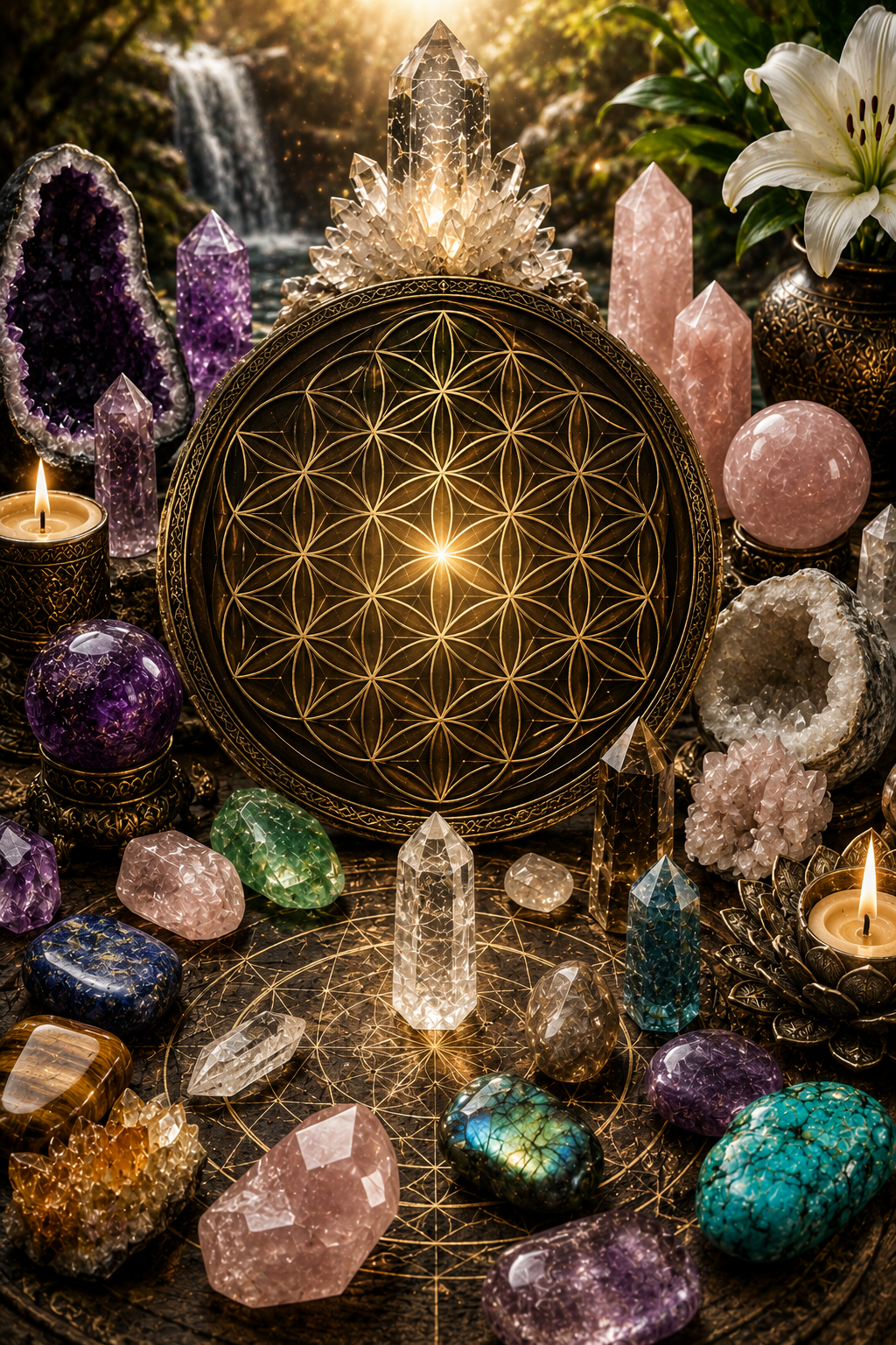 The Sacred Power of Crystals and Gemstones