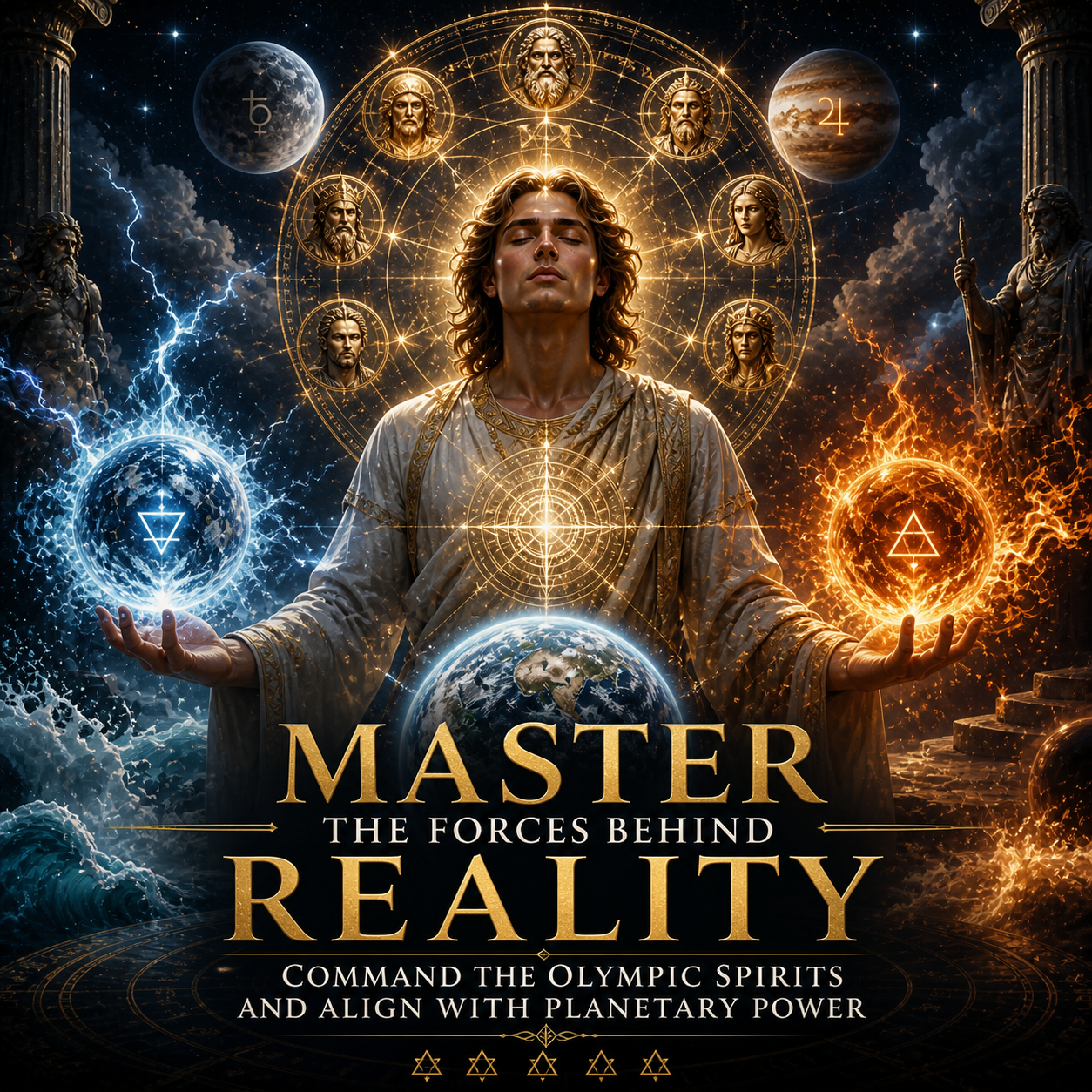 Master the Forces Behind Reality — Command the Olympic Spirits and Align with Planetary Power