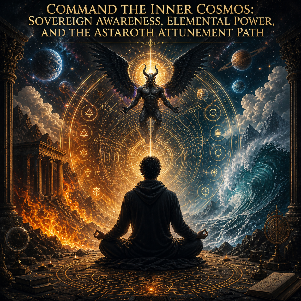 Command the Inner Cosmos: Sovereign Awareness, Elemental Power, and the Astaroth Attunement Path