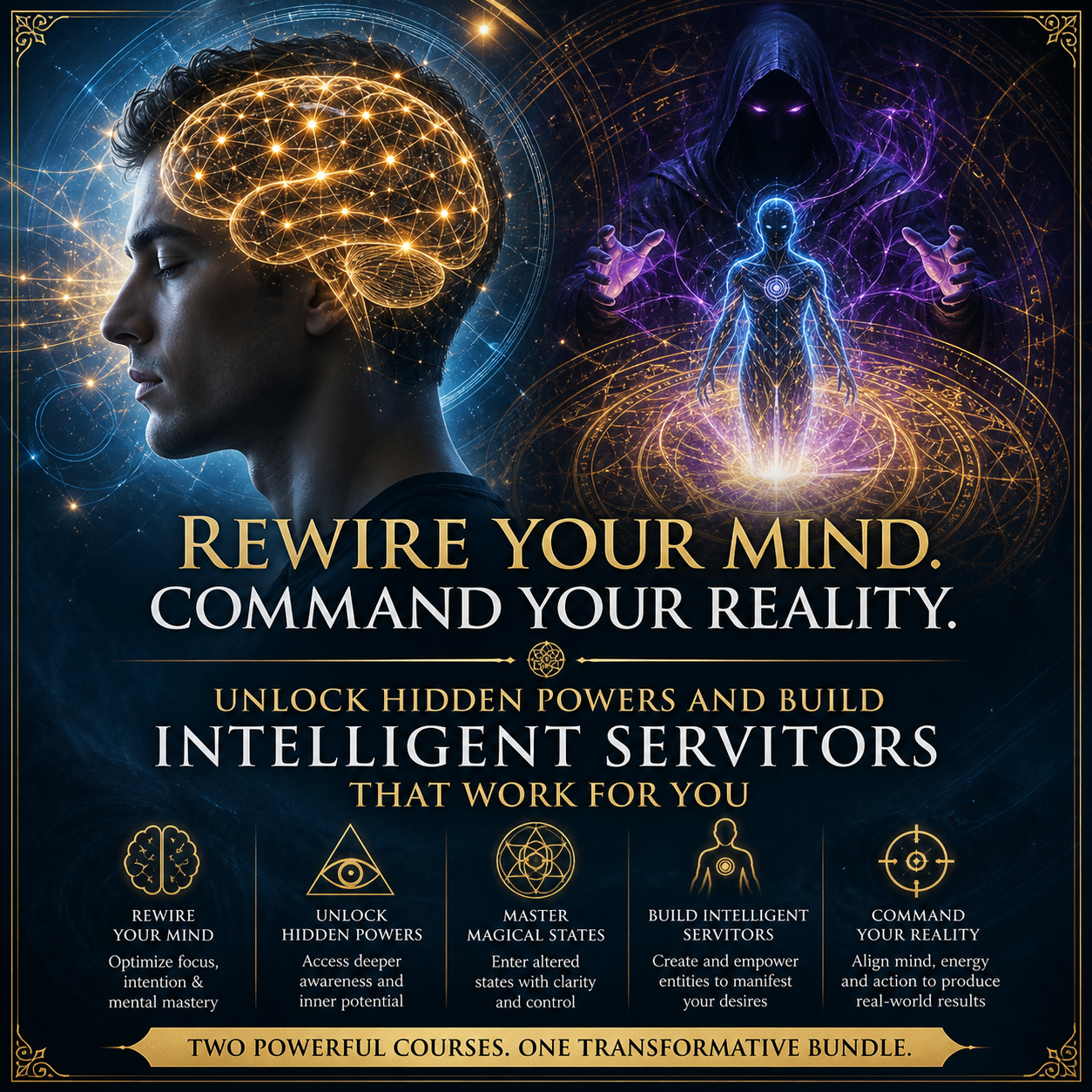 Rewire Your Mind. Command Your Reality. Unlock Hidden Powers and Build Intelligent Servitors That Work for You
