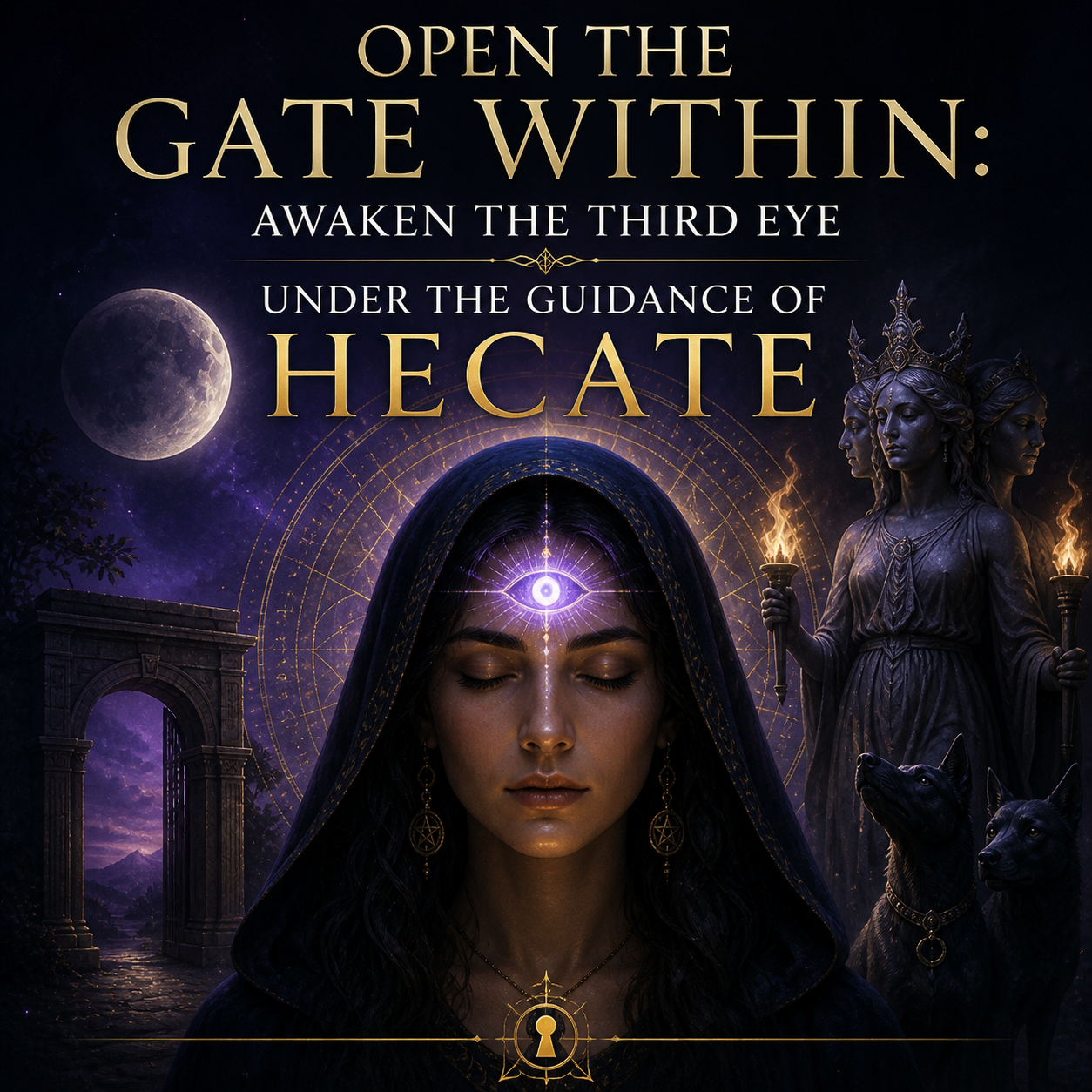 Open the Gate Within: Awaken the Third Eye Under the Guidance of Hecate