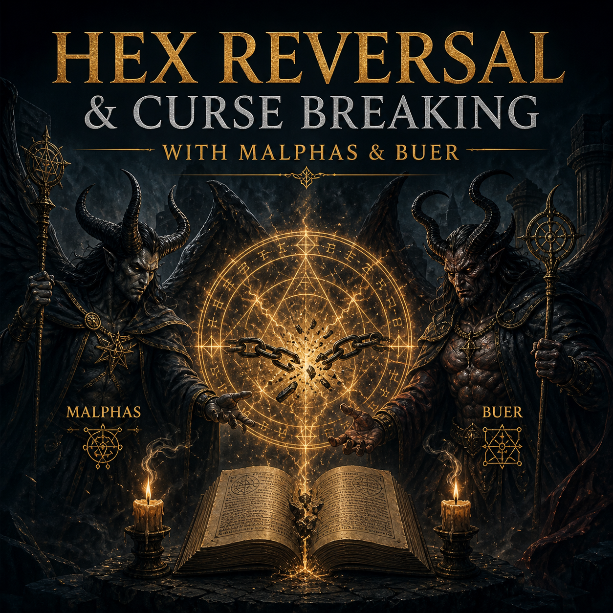 Hex Reversal & Curse Breaking with Malphas & Buer
