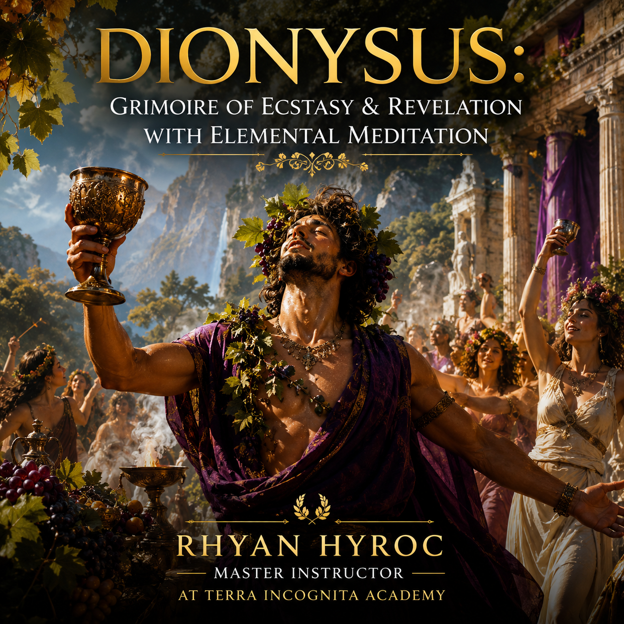 Dionysus: Grimoire of Ecstasy & Revelation with Elemental Meditation
