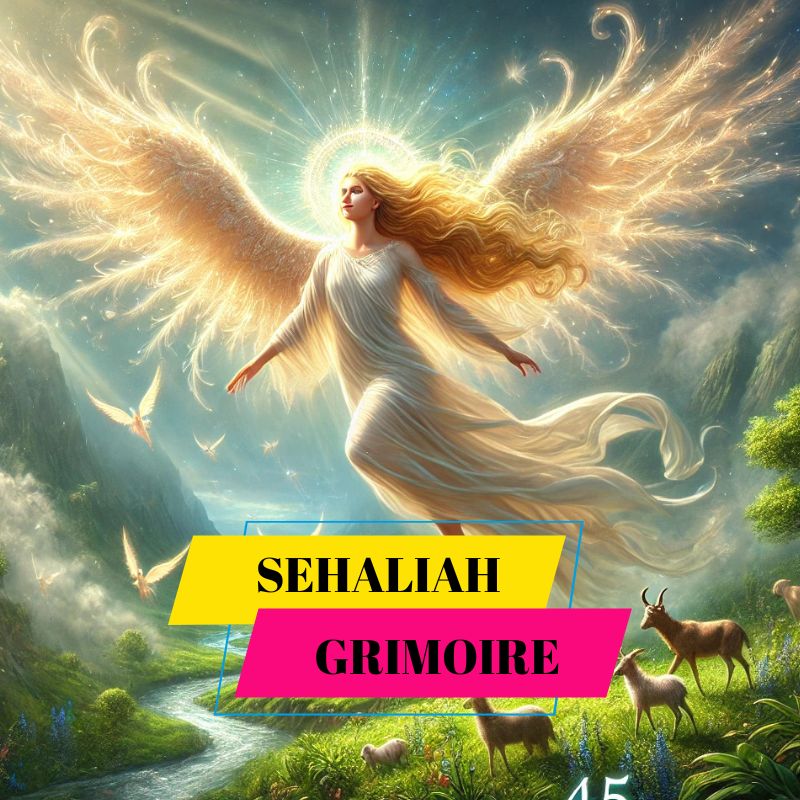 Guardian Angel Sehaliah Grimoire: The Watchful Flame
