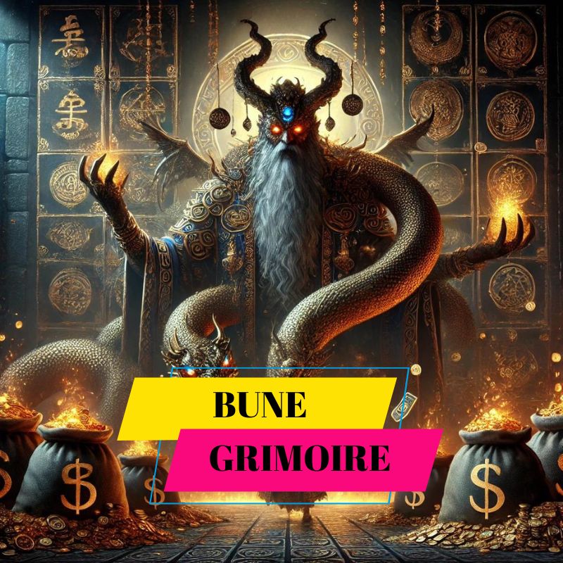 Demon Bune Grimoire: Spirit of Wealth, Guardian of Silence, Keeper of Ancestral Peace & Architect of Sovereign Speech
