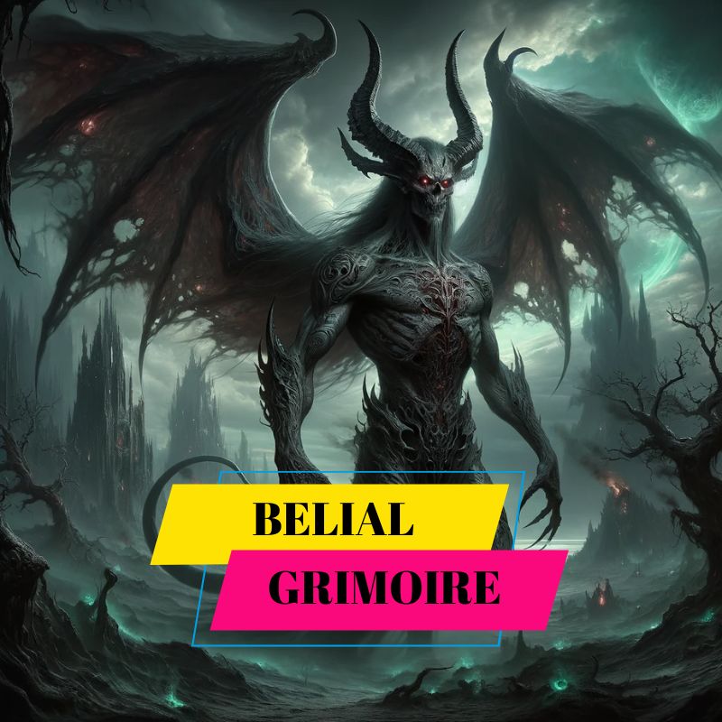 Demon Belial Grimoire: Teaches Sovereignty through Trial, Contract & Unbreakable Will