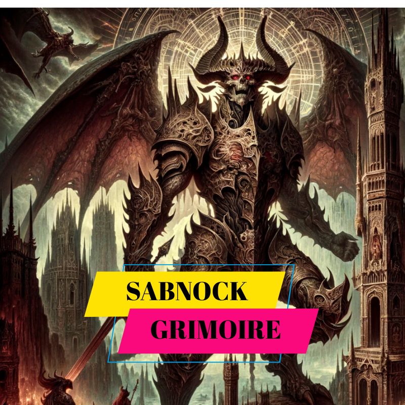 Demon Sabnock Grimoire Demon of Protection, Structure & Energetic Immunity