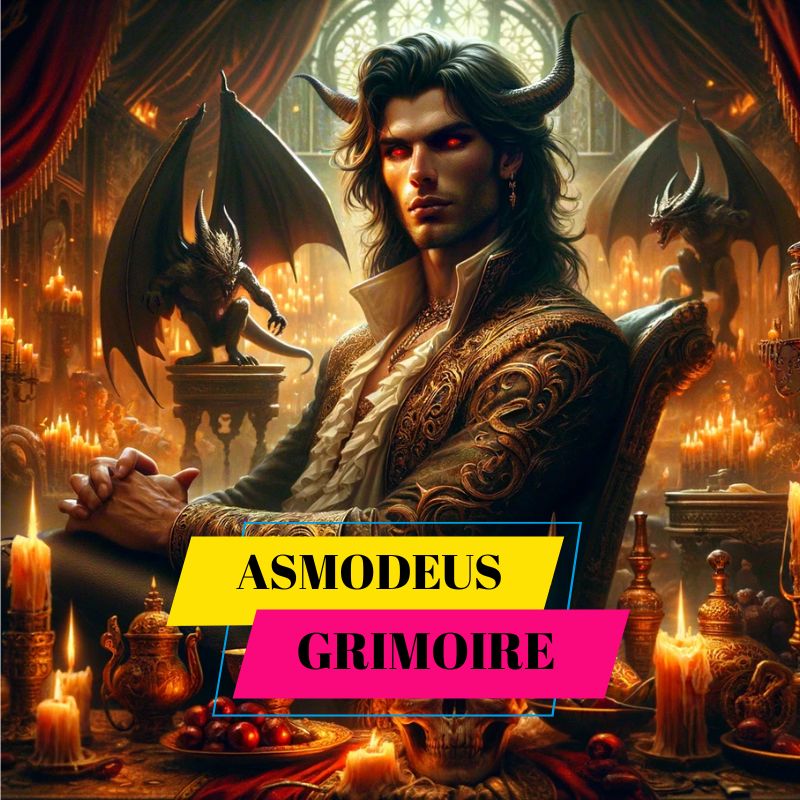 Demon Asmodeus Grimoire: Erotic Magnetism, Freedom from Addiction, Power in Games of Chance, Strategic Seduction