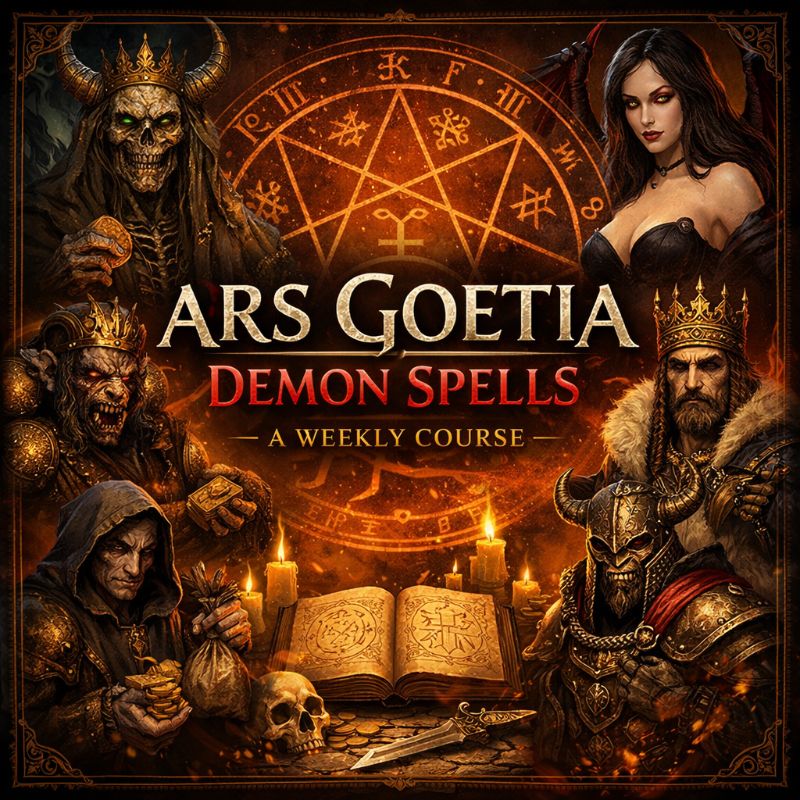 Ars Goetia Demon Daily Spells and Rituals