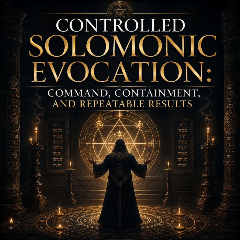 Controlled Solomonic Evocation: Command, Containment, and Repeatable Results
