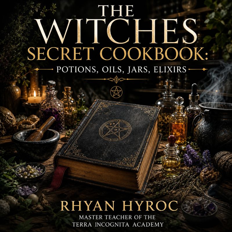The Witches Secret Cookbook: Potions, Oils, Jars, Elixirs