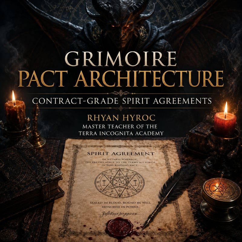 Grimoire Pact Architecture: Contract-Grade Spirit Agreements
