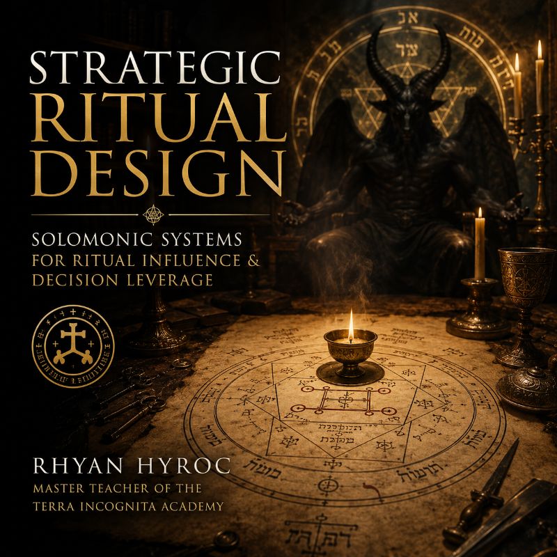Strategic Ritual Design: Solomonic Systems for Ritual Influence & Decision Leverage