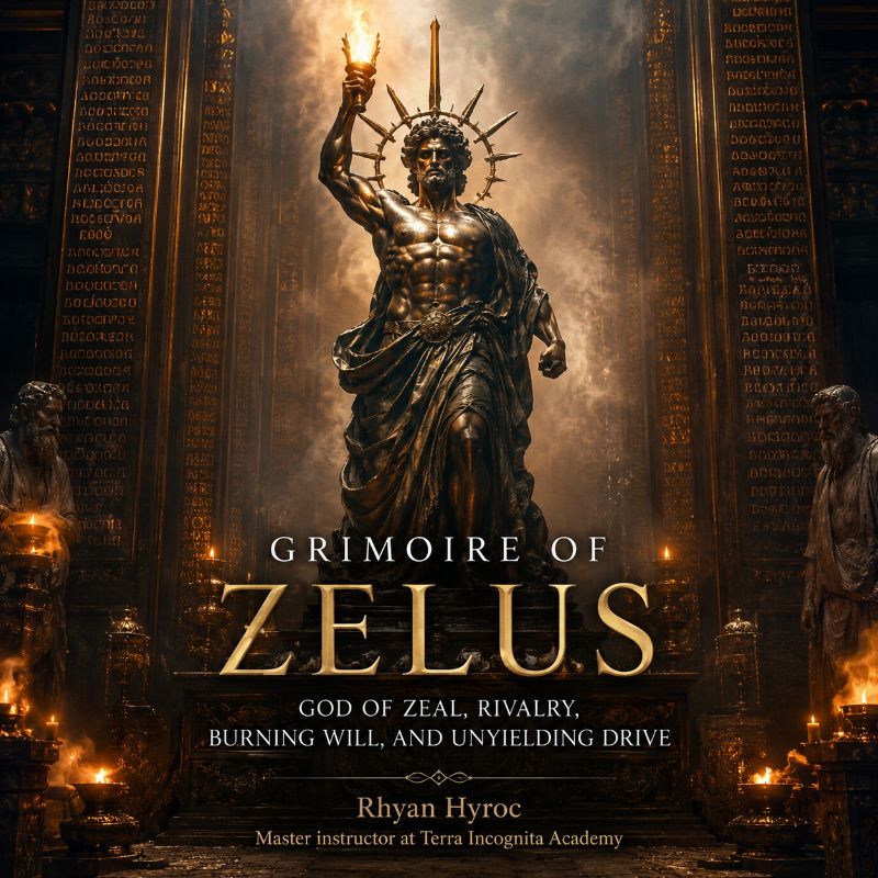 Grimoire of Zelus: God of Zeal, Rivalry, Burning Will, and Unyielding Drive