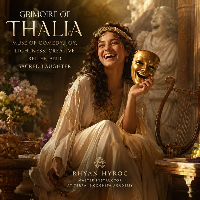 Grimoire of Thalia: Muse of Comedy, Joy, Lightness, Creative Relief, and Sacred Laughter