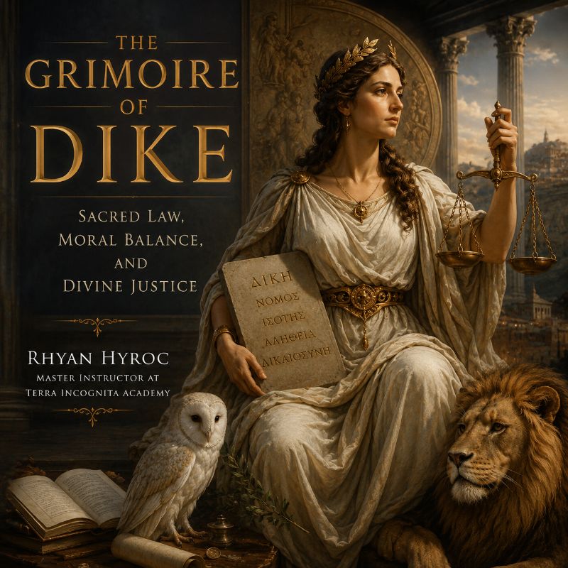 The Grimoire of Dike: Sacred Law, Moral Balance, and Divine Justice