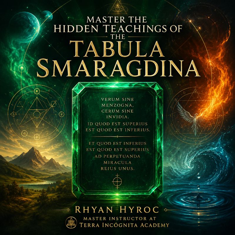 Master the Hidden Teachings of the Tabula Smaragdina