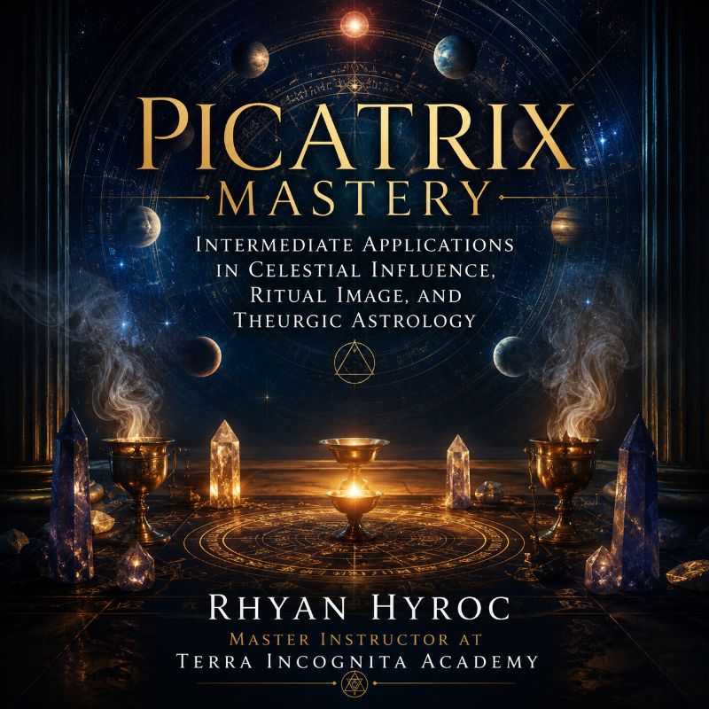 Picatrix Mastery: Intermediate Applications in Celestial Influence, Ritual Image, and Theurgic Astrology