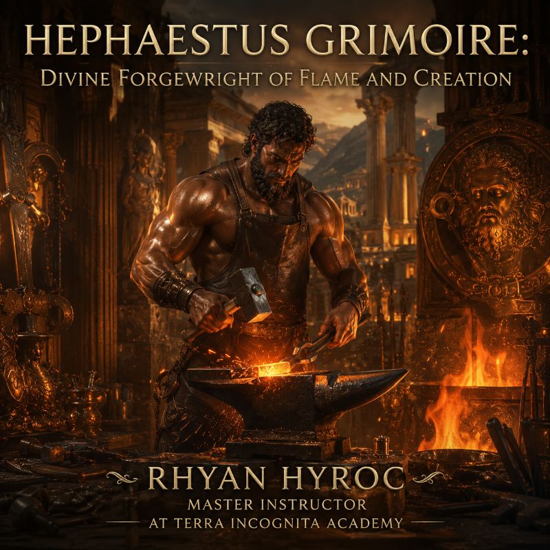 Hephaestus Grimoire: Divine Forgewright of Flame and Creation