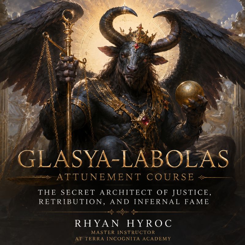 Glasya-labolas Attunement Course: The Secret Architect of Justice, Retribution, and Infernal Fame