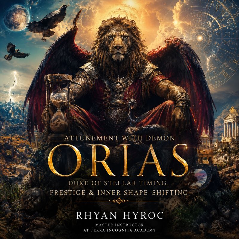 Attunement with Demon Orias Duke of Stellar Timing, Prestige & Inner Shape-Shifting