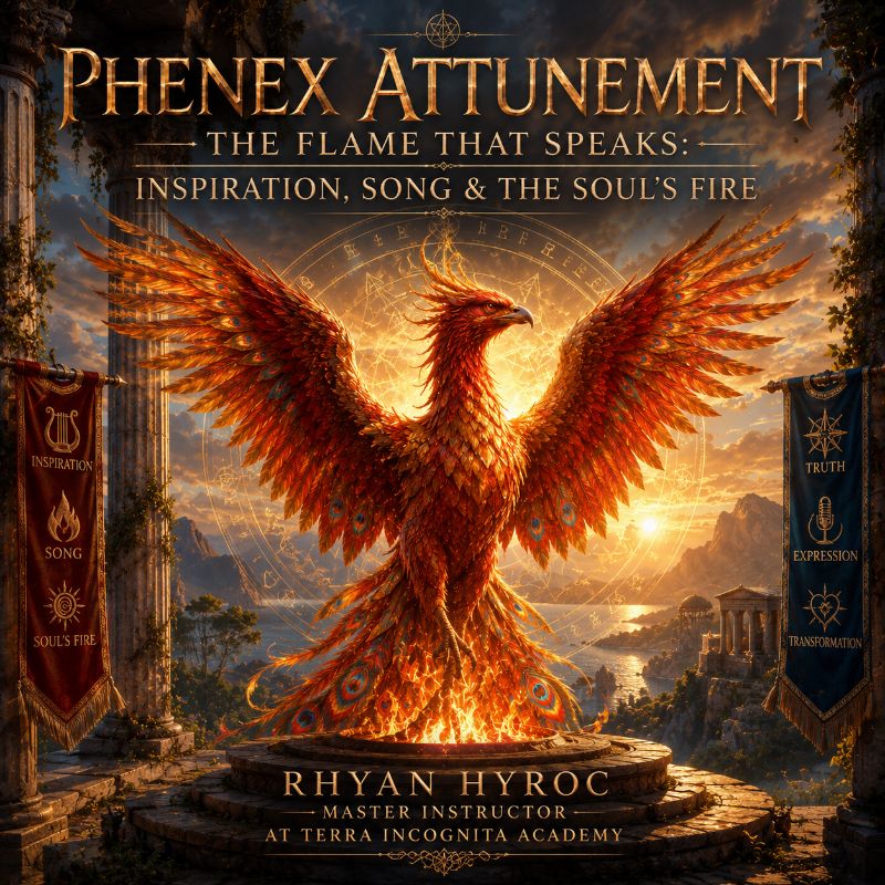 Phenex Attunement The Flame That Speaks: Inspiration, Song & the Soul's Fire