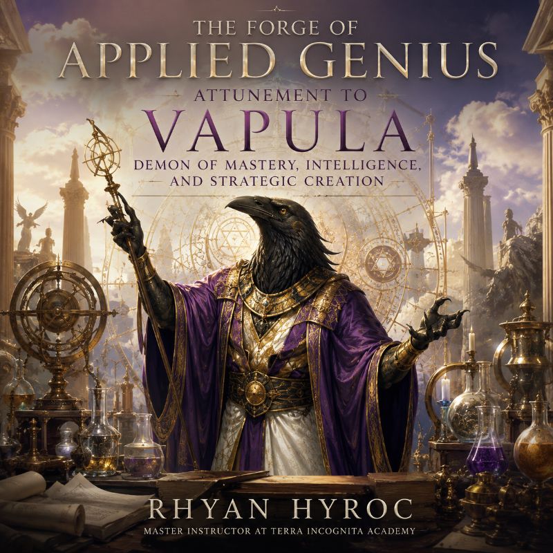 The Forge of Applied Genius — Attunement to Vapula, Demon of Mastery, Intelligence, and Strategic Creation