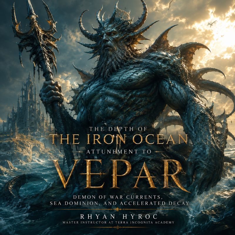 The Depth of the Iron Ocean — Attunement to Vepar, Demon of War Currents, Sea Dominion, and Accelerated Decay