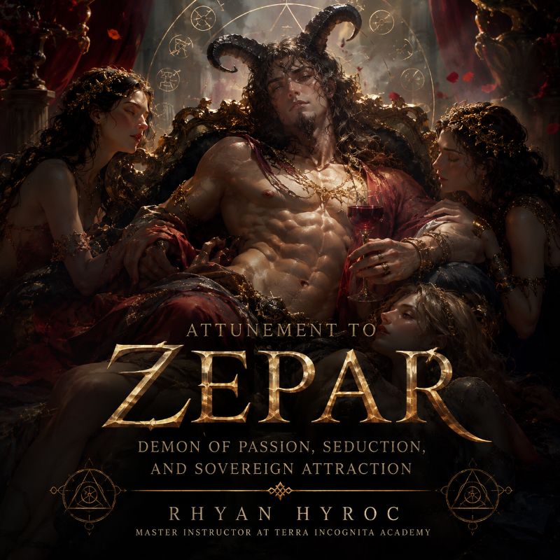 The Dance of Magnetic Desire Attunement to Zepar, Demon of Passion, Seduction, and Sovereign Attraction
