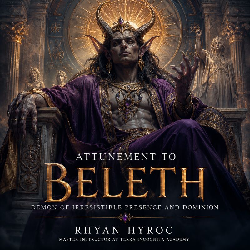 The Spectral Trumpet of Seduction – Attunement to Beleth, Demon of Irresistible Presence and Dominion