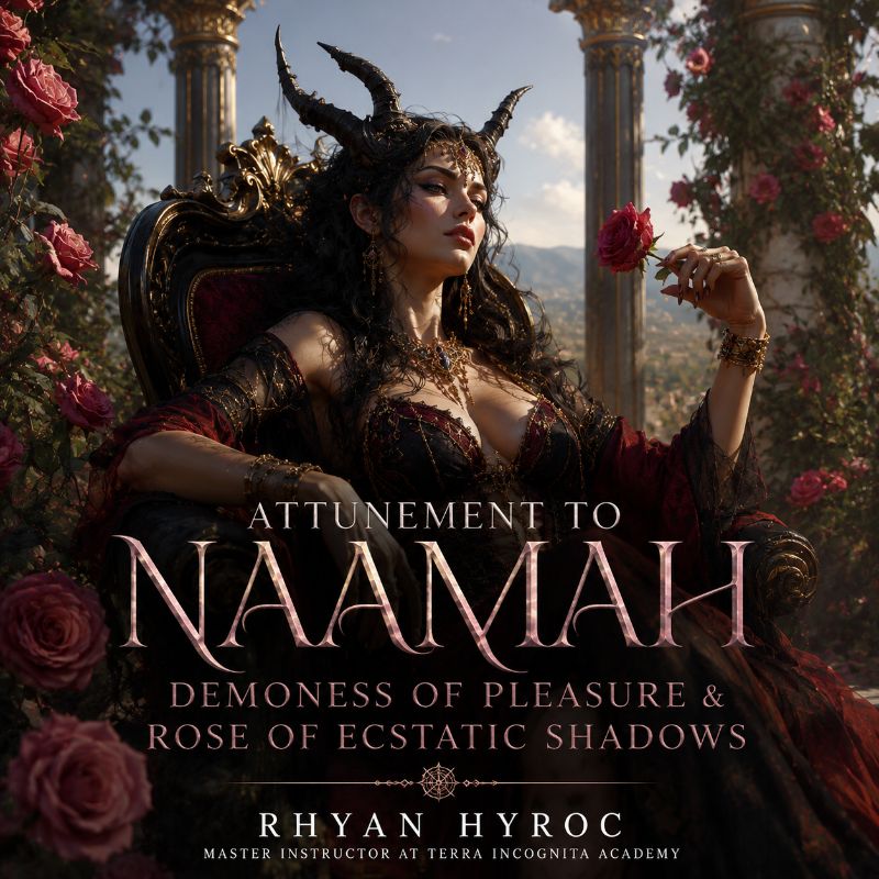 Attunement to Naamah, Demoness of Pleasure & Rose of Ecstatic Shadows
