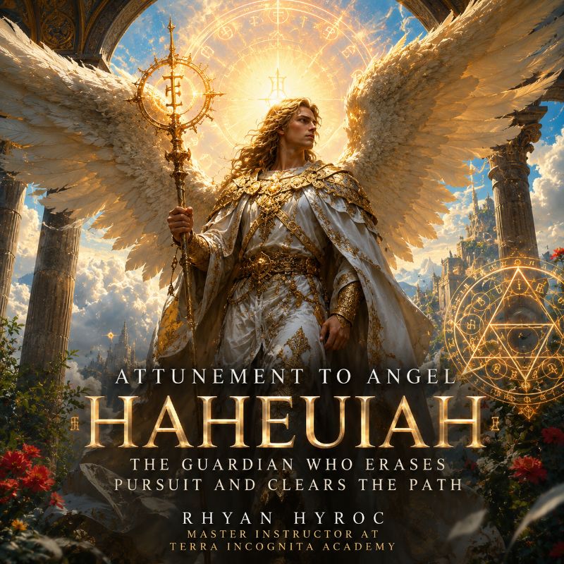 Attunement to Angel Haheuiah: The Guardian Who Erases Pursuit and Clears the Path