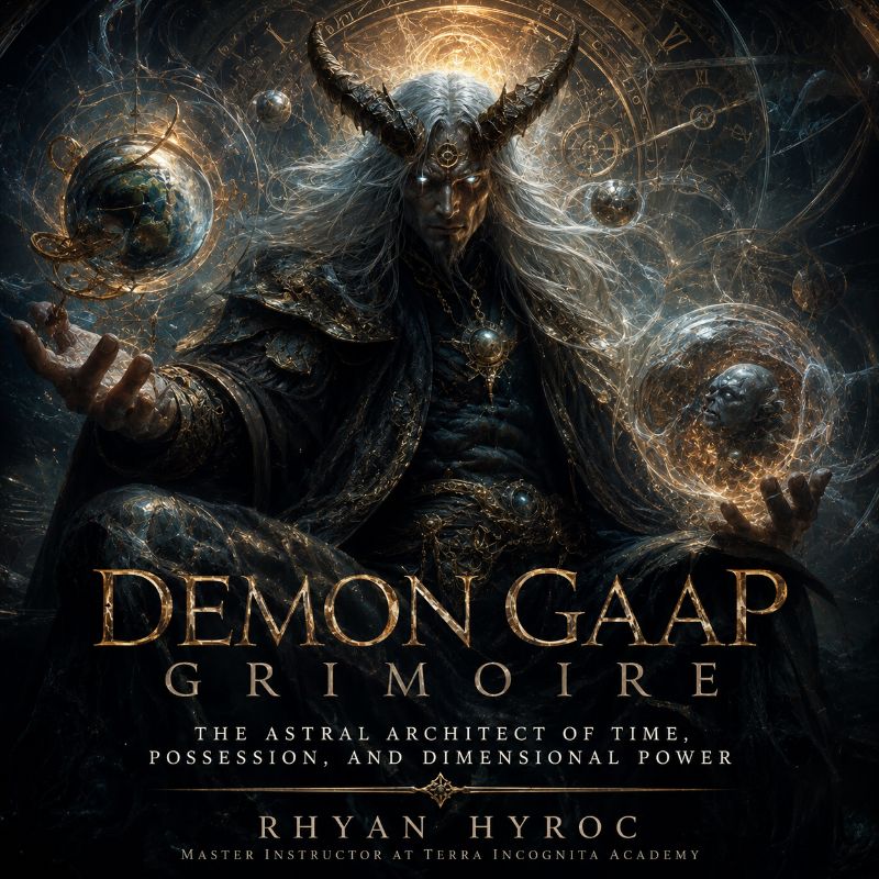 Demon Gaap Grimoire: The Astral Architect of Time, Possession, and Dimensional Power