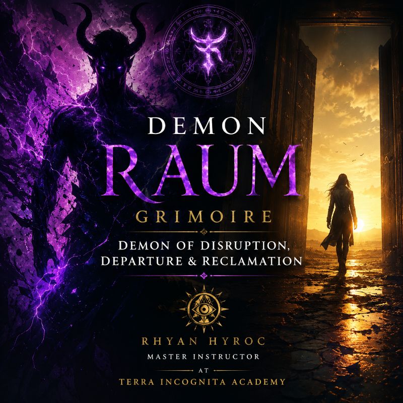 Demon Raum Grimoire: Demon of Disruption, Departure & Reclamation