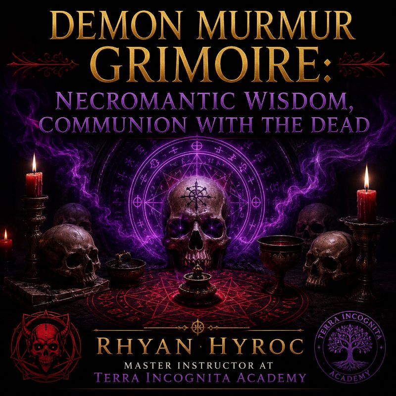 Demon Murmur Grimoire: Necromantic Wisdom, Communion with the Dead