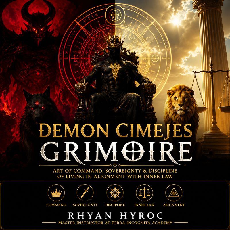 Demon Cimejes Grimoire: Art of Command, Sovereignty & Discipline of Living in Alignment with Inner Law