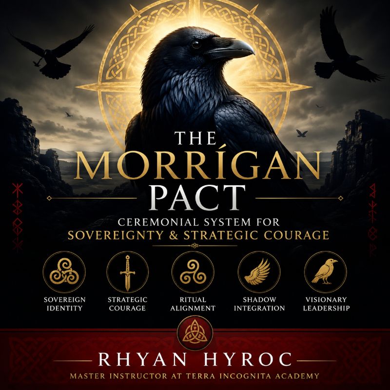 The Morrígan Pact: Ceremonial System for Sovereignty & Strategic Courage
