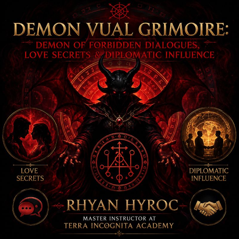 Demon Vual Grimoire: Demon of Forbidden Dialogues, Love Secrets & Diplomatic Influence
