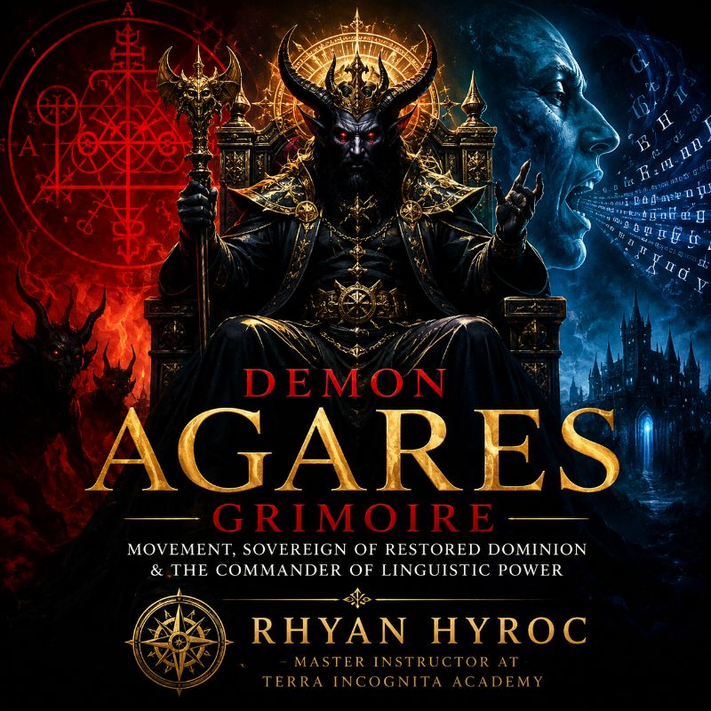 Demon Agares Grimoire: Movement, Sovereign of Restored Dominion & the Commander of Linguistic Power