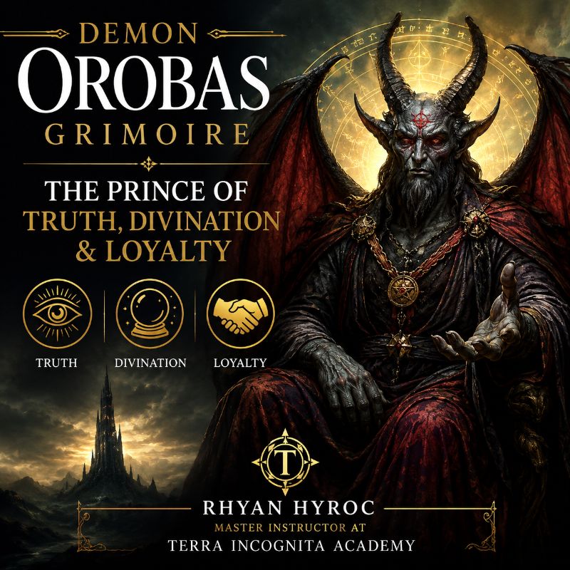 Demon Orobas Grimoire: The Prince of Truth, Divination & Loyalty