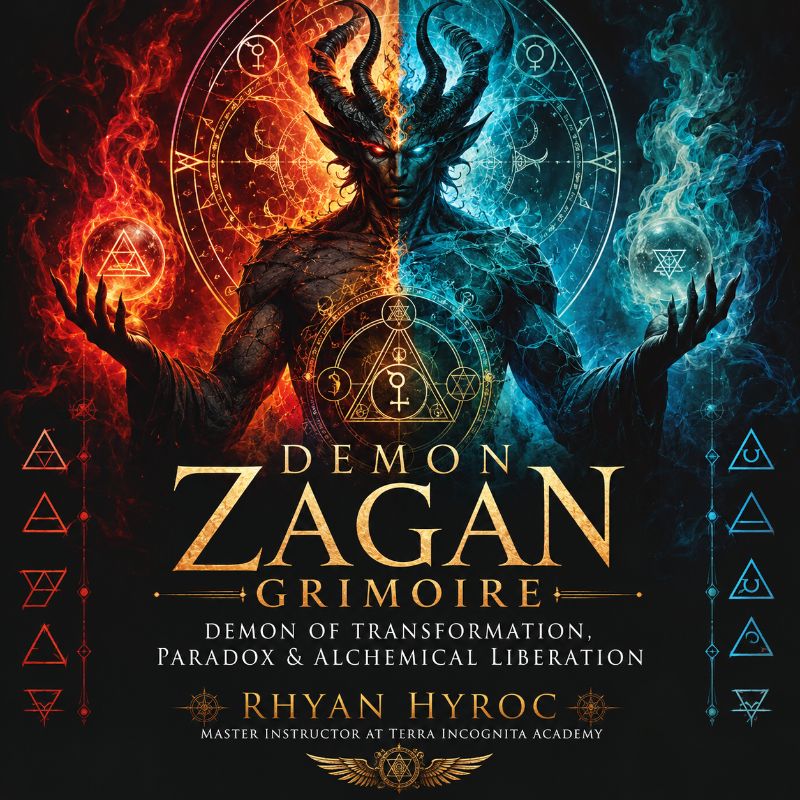 Demon Zagan Grimoire: Demon of Transformation, Paradox & Alchemical Liberation