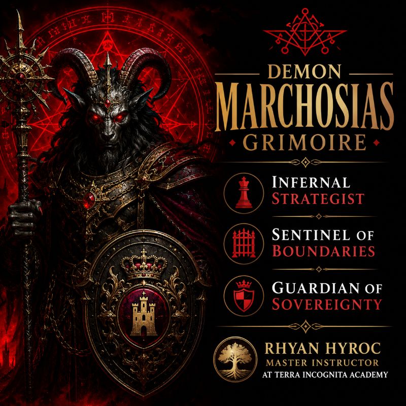 Demon Marchosias Grimoire: Infernal Strategist, Sentinel of Boundaries & Guardian of Sovereignty