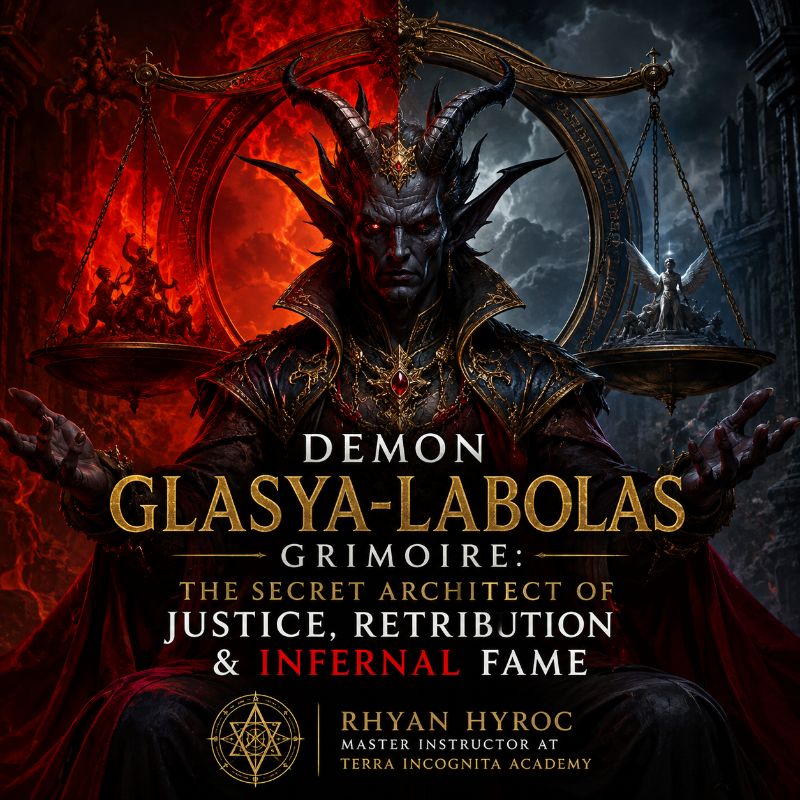Demon Glasya-labolas Grimoire: The Secret Architect of Justice, Retribution & Infernal Fame