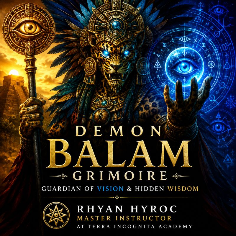 Demon Balam Grimoire: Guardian of Vision & Hidden Wisdom