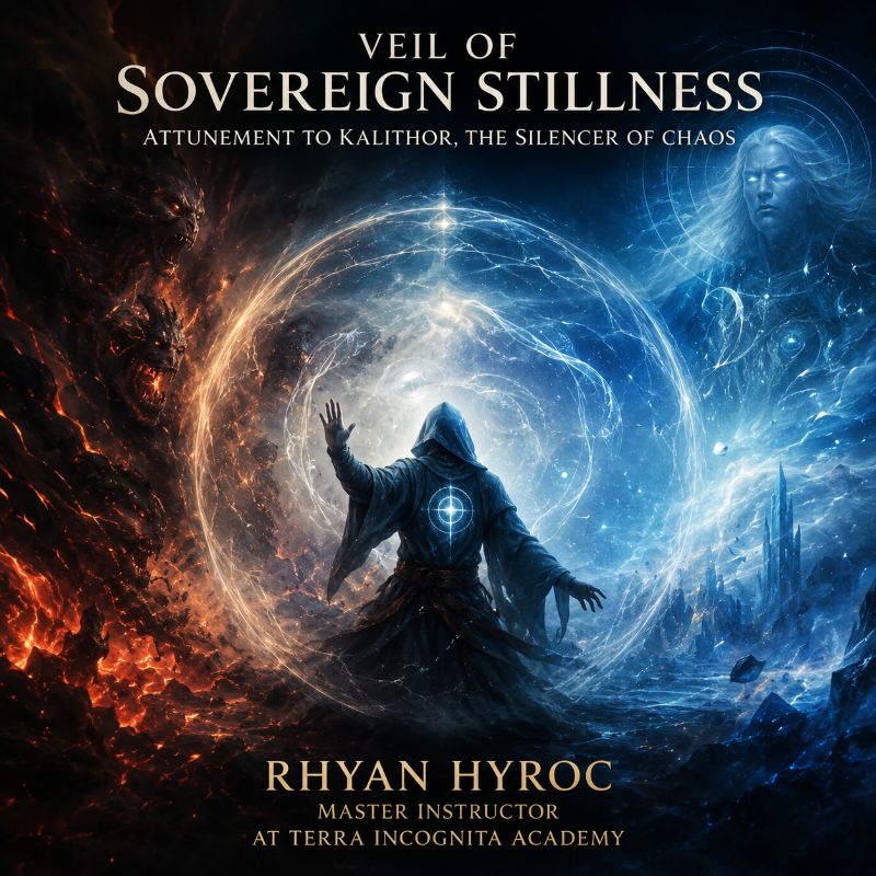 Veil of Sovereign Stillness Attunement to Kalithor, the Silencer of Chaos